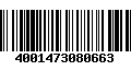 Código de Barras 4001473080663