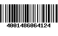 Código de Barras 4001486064124