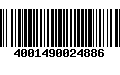 Código de Barras 4001490024886