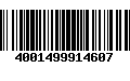 Código de Barras 4001499914607