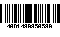 Código de Barras 4001499950599