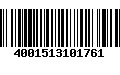 Código de Barras 4001513101761