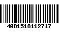 Código de Barras 4001518112717