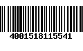 Código de Barras 4001518115541