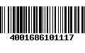 Código de Barras 4001686101117