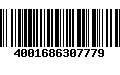 Código de Barras 4001686307779