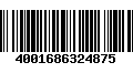 Código de Barras 4001686324875