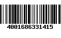 Código de Barras 4001686331415