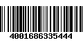 Código de Barras 4001686335444