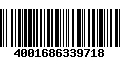 Código de Barras 4001686339718