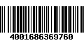 Código de Barras 4001686369760