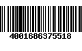 Código de Barras 4001686375518