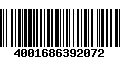 Código de Barras 4001686392072