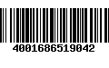 Código de Barras 4001686519042