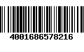 Código de Barras 4001686578216