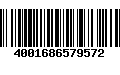 Código de Barras 4001686579572