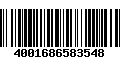 Código de Barras 4001686583548