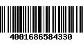 Código de Barras 4001686584330