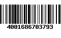 Código de Barras 4001686703793