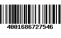 Código de Barras 4001686727546