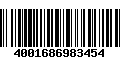 Código de Barras 4001686983454