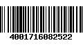 Código de Barras 4001716082522