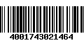 Código de Barras 4001743021464