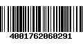 Código de Barras 4001762060291