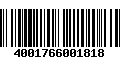 Código de Barras 4001766001818