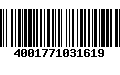 Código de Barras 4001771031619