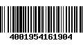 Código de Barras 4001954161904