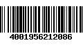 Código de Barras 4001956212086