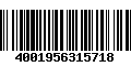 Código de Barras 4001956315718