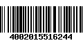 Código de Barras 4002015516244