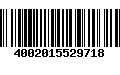 Código de Barras 4002015529718