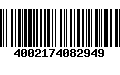 Código de Barras 4002174082949