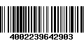 Código de Barras 4002239642903