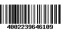 Código de Barras 4002239646109