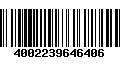 Código de Barras 4002239646406