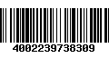 Código de Barras 4002239738309