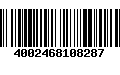 Código de Barras 4002468108287