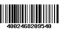 Código de Barras 4002468209540