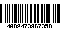 Código de Barras 4002473967350