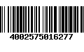 Código de Barras 4002575016277