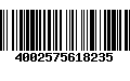 Código de Barras 4002575618235