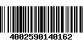 Código de Barras 4002590140162