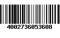 Código de Barras 4002736053608