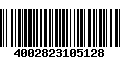 Código de Barras 4002823105128