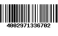 Código de Barras 4002971336702