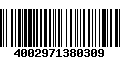 Código de Barras 4002971380309